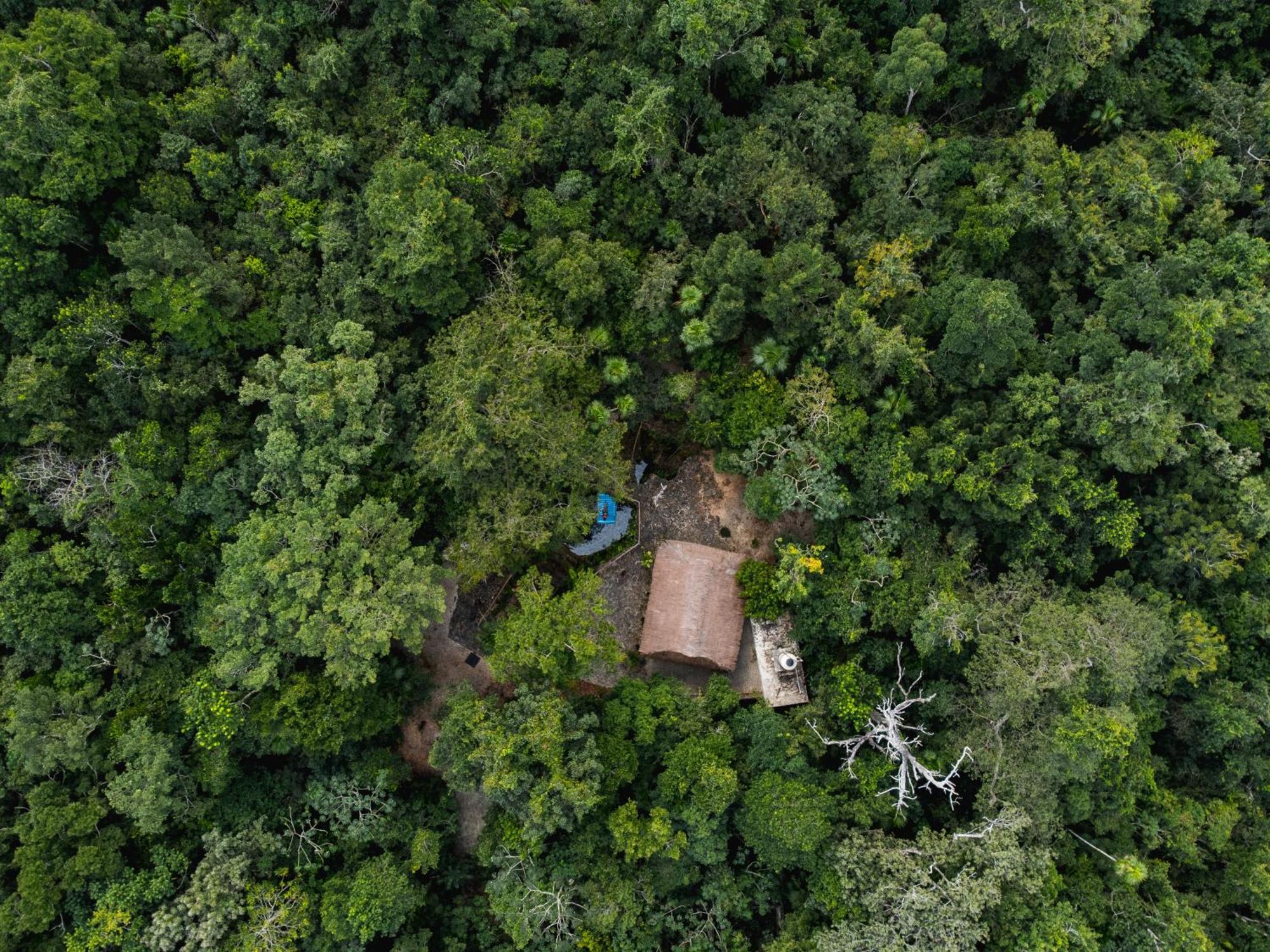 Cheel Lodge & Camping Puerto Morelos Buitenkant foto
